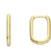 LUXURY MILANO Orecchini a scattino in oro giallo 9kt