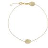 LUXURY MILANO Bracciale lavorato in oro giallo 9kt