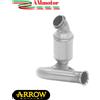 Arrow CF Moto 800 MT 2025 Arrow Tubo Raccordo Acciaio Inox