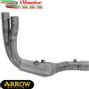 Arrow Aprilia Tuono V4 1100 25 Arrow Tubo Raccordo Moto Collettore Titanio