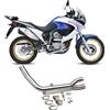 MIVV Transalp 700 2012 Honda Mivv Moto Collettore Scarico