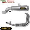 Arrow Scarico Completo Kawasaki Z 900 A2 2024 Arrow Moto Terminale Pro-Race Acciaio