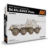 AK INTERATTIVO Sd.Kfz. 234/2 Puma Carro Armato Tedesco WWII