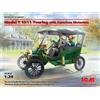 ICM Modellino Macchina Modello T 1911 Touring Con American Motorists ICM 24025