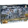 ITALERI Modellino ITALERI 1/72 Santa Madre Chiesa, Diorama D-Day Con Chiesa Laser, Paras