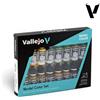 VALLEJO Set VALLEJO 70109 Allied Forces Seconda Guerra Mondiale 16x18ml, Colori Modello