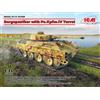 ICM Modellino Char Bergepanther Con Pz.kpfw.iv Torretta ICM 35360 1:3 5