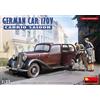 MiniArt Modello 1/35 Miniart Della Mercedes-Benz 170V Cabrio Saloon Con 2 Figurine