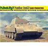 Dragon Modellino Char Pz.beob.wg.v Panther Ausf.d Early Produzione DRAGON Dml 6813 1/