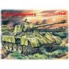 ICM Modello Carro Pz.Kpfw.V Panther Ausf.D Wwii Carro Tedesco Icm 35361 1/35