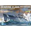 TAKOM Modellino Barca Gearing Class Destroyer Uss Dd-743 Southerland 1945 (Full Hull )