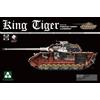 TAKOM Modello Char King Tiger Sd.Kfz.182 Torretta Porsche W/Zimmerit |Takom|2046| 1:35