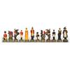 Italfama Waterloo Battle Scacchi Dipinti A Mano In Resina, Re 8cm Italia