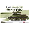 ACADEMY Modello Carro T-34/85 N.183 Fabbrica "Berlino 1945" |Academy|13295| 1:35 Modello