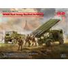 ICM Modellino Lancia Razzi Seconda Guerra Mondiale Red Army Artillery ICM Ds3512 1/