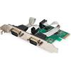 DIGITUS Scheda IO, PCIe, Scheda di interfaccia seriale, 2 porte DSUB-9, Chipset ASIX99100