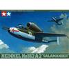 TAMIYA Modellino TAMIYA He 162 A-2 Salamander 1/48, Jet Tedeschi, Con Motore Bm