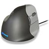 Bakker Evoluent Vertical Mouse 4 - Mouse Verticale Nera per Mano Destra