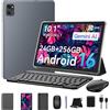 KINGRID Tablet 10 Pollici Android 16, 24GB RAM + 256GB ROM (2TB TF), Touchscreen