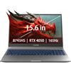 FIREBAT Gaming-Laptop 15,6-Zoll, 165Hz IPS-Display, Ryzen 7 8745HS (bis zu 4,9 G