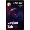 Lenovo Legion Tab Tablet - Display 8.8" 2.5K (2560x1600) 165Hz, Processore Qualc