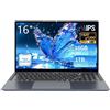 KeeUiU 16" Notebook Core i5 8210Y (fino a 3.6 GHz) 16GB RAM 512GB SSD Laptop Dis