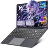 KeeUiU 16" Portatile PC Core i5-8210Y, Notebook 16 GB RAM SSD 1 TB, Laptop con display