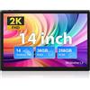 FASTWD 2025 Newest Tablet 14 Pollici Android 14 tablet,Tablet 5G WiFi(SIM non su