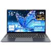 KeeUiU 16" Notebook Core i5 8210Y (fino a 3.6 GHz) 16GB RAM 512GB SSD Laptop Dis