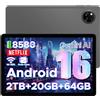 POPUX Tab A9+ Android 16 Tablet 11 Pollici, Unisoc T7200 Octa Core, 8580mAh, 90Hz-1080