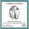 André Cluytens 20th Century Repertoire (Cluytens, Wiener Symphoniker) (CD) Album