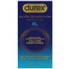 Durex Nude Sensation NO LATEX XL 6 Preservativi VestibilitÃ Ampia