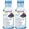 Drenax Forte Originale Con Mirtillo E Uva 300 Ml 2x300 ml Soluzione orale