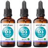 Viridian Vitamin D3 2000Ui Liquid 50 Ml 3x50 ml Soluzione orale