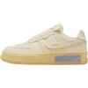 Nike Air Force 1 Fontanka, Sneaker Donna, Coconut Milk/Coconut Milk-Lemon Wash, 38 EU