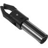 Lurrose Kit di Utensili per Tornitura Pusher per Legno in Metallo, Impugnatura Stabile e Resistente All'usura, per Lavorazioni Professionali del Legno