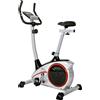 Top-Sports Gilles GmbH Christopeit AL 1 cyclette - argento/nero/rosso - dimensioni: 96 x 59 x 134 cm (LxLxH); 1106