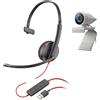 Poly Studio P5 - Webcam - Colore - 720p, 1080p
