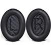 VITU Cuscinetti auricolari di ricambio Vitu per cuffie Bose serie QC (QC35 I/II, QC25, QC15, QC2), nero