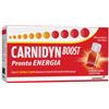Alfasigma spa Carnidyn Boost 10flaconcini Con Carnitina, Taurina, Eleuterococco E Vitamine Del Gruppo B Per Superare Stanchezza Fisica E Mentale