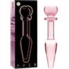Dreamlove Outlet Modello 7 anal stecker borosilikatglas 13,5 x 3 cm rosa 1 St