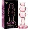 Dreamlove Outlet Model 1 anal business borosilicate glas 10.7 x 3 cm rosa 1 St