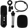 Microfono USB cardioide Microfono USB Streaming PC MIC per laptop PC