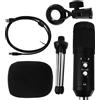 Microfono USB cardioide Microfono USB Streaming PC MIC per laptop PC