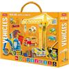 SASSI Vehicles. Mega box arts & crafts. Ediz. a colori. Con 3 3D models. Con 4 mini-models. Con 4 scenes
