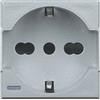 BTicino Axolute HC4140-16 Presa 2P+T Schuko Bipasso 10/16A Chiaro