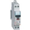 Legrand 406805 Dnx³4500 6kA Interruttore Fase+Neutro Arrivo e Uscita Terminale a Vite, 1P+N, 230V, 32A, Curva D, 1 Modulo