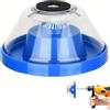 TECHZOCO Estrattore di polvere per trapano, raccoglitore di polveri per trapano, aspirapolvere di polvere per trapano, raccoglitore di polveri per trapano, adatto per punte da 4 mm a 10 mm, plastica,