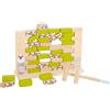small foot 12237 Wobbly Wall"4 Friends", child-friendly parlour game incl. two h