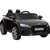 HOMCOM Macchina Elettrica per Bambini AUDI TT con Telecomando Rosso